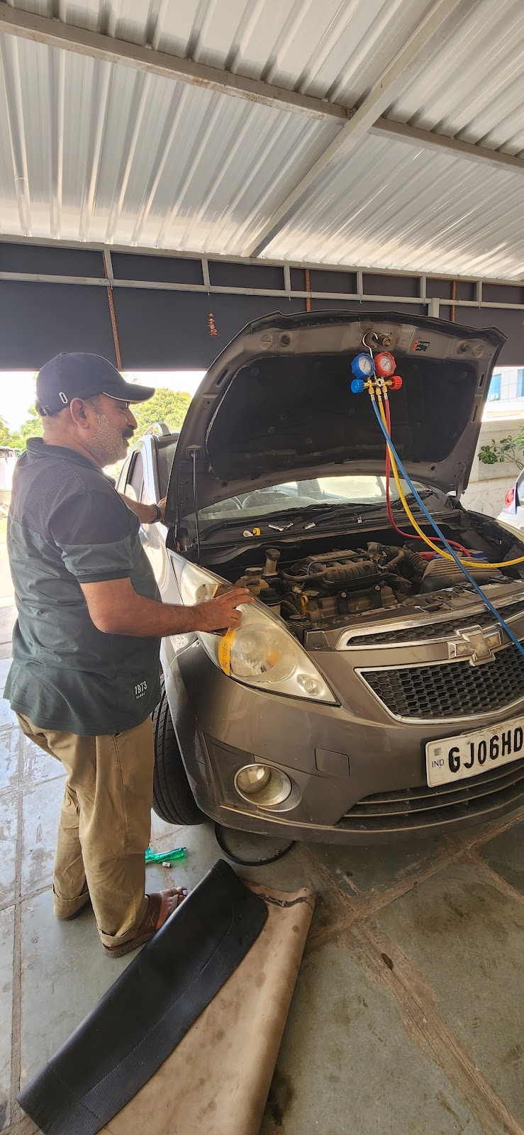 A P MOTORS - Car AC Service & Repair, Battery Dealer, Vadodara - AC Service in Karelibagh, Vadodara