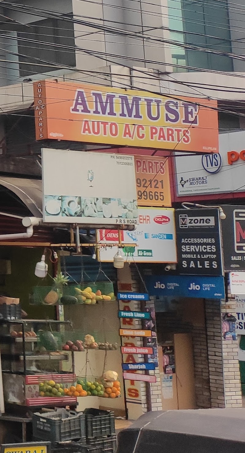 Ammuse Auto AC Parts - AC Service in Near PRS Hospital, Thiruvananthapuram