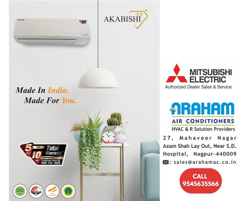 Araham Air Conditioners - AC Service in Mahaveer Nagar, Nagpur