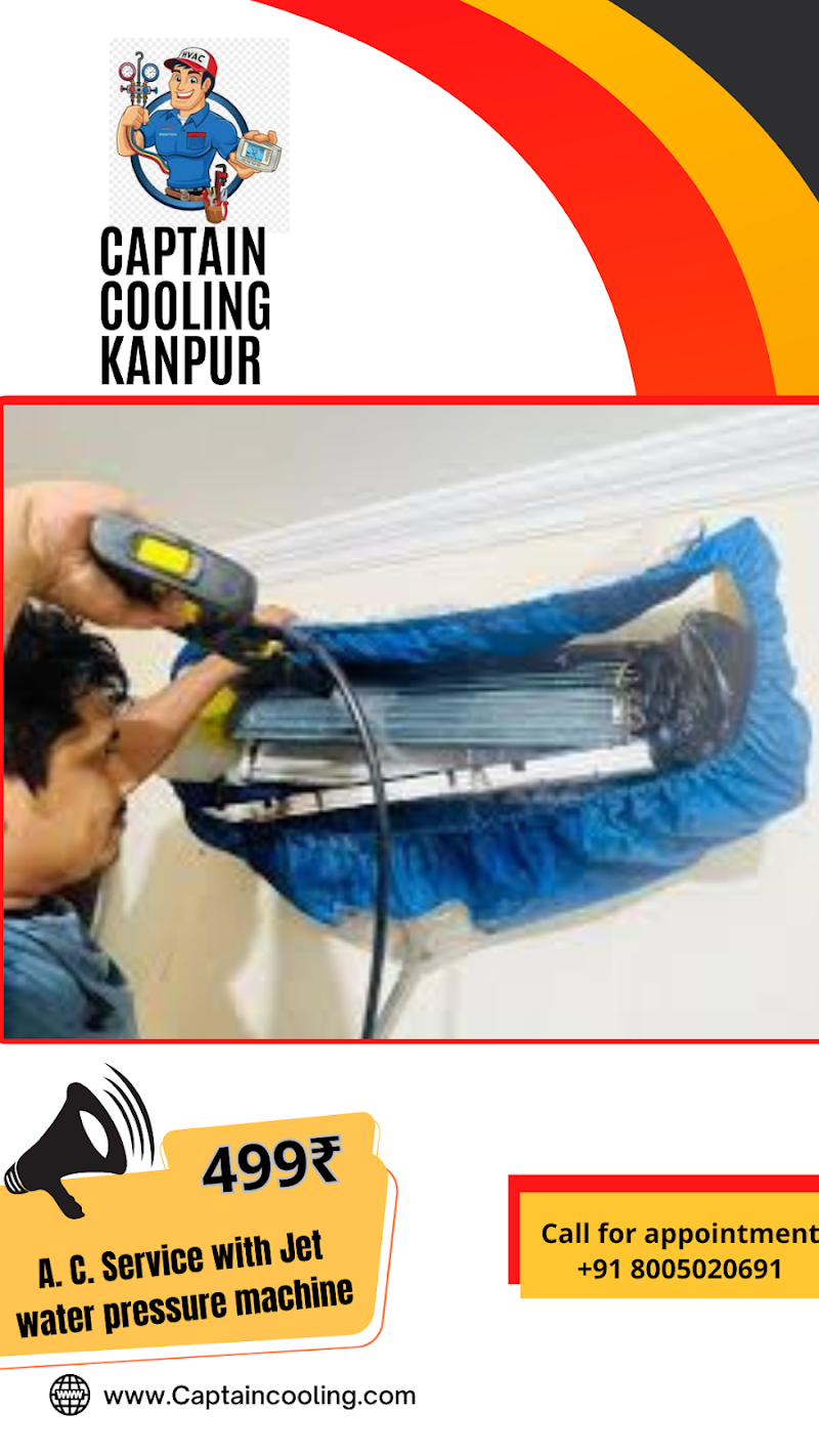 Captain Cooling Kanpur - AC Service in Triveni Market, Kanpur