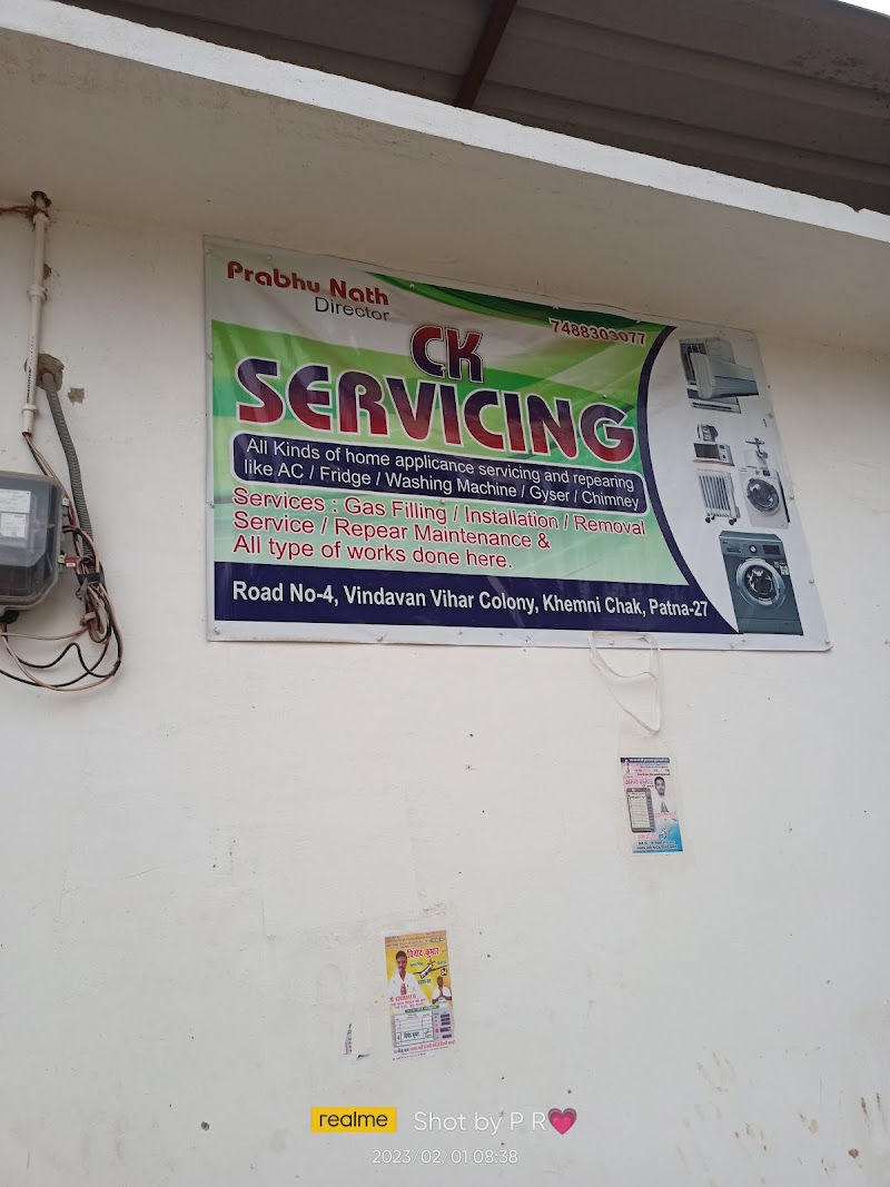 CK Servicing - Expert Repair Service - AC Service in Khemnichak, Patna