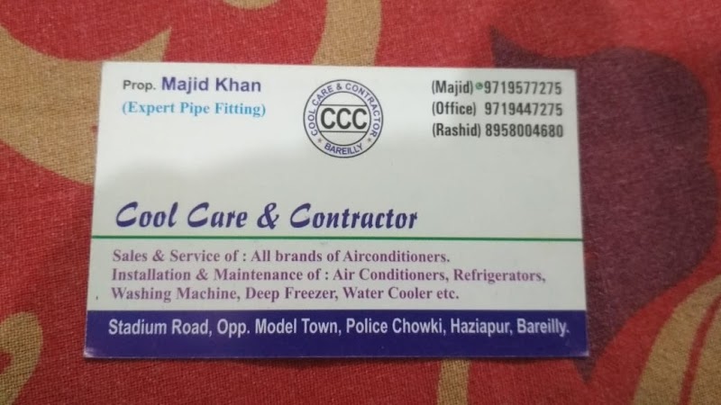 Cool Care & Contractor-Multibrand AC,Fridge,Washing Machine,Deep Freezer repairng service - AC Service in Sanjay Nagar, Bareilly