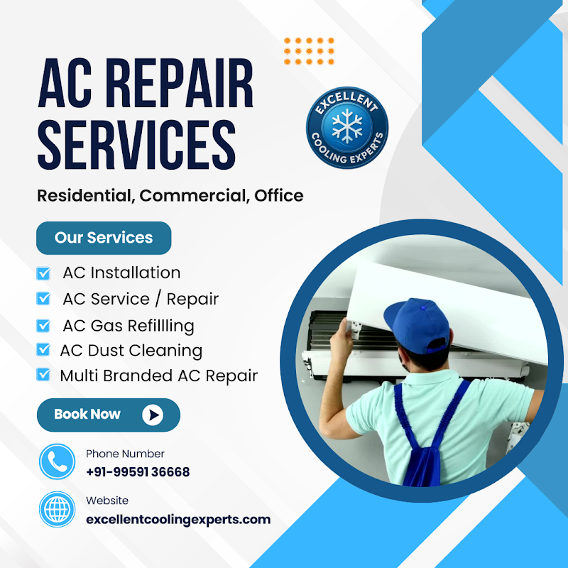 Excellent Cooling Experts - AC Service in Eenadu Colony, Vijayawada