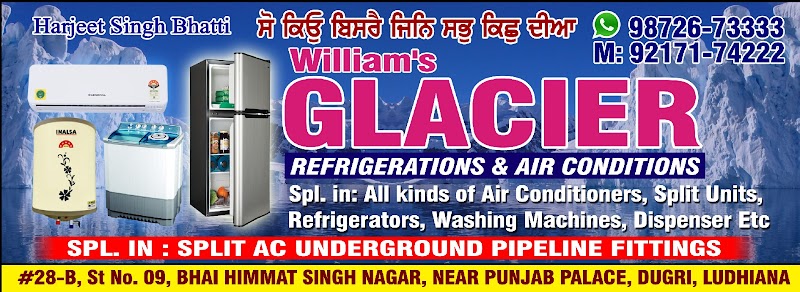 Glacier Refrigeration and air conditioners - AC Service in Bhai Himmat Singh Nagar, Ludhiana