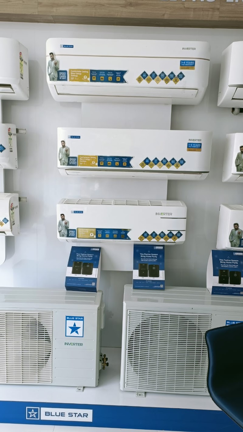 Haris Aircon ( AC BLUE STAR / VOLTAS DEALER / DAIKIN ) IN TRICHY - AC Service in Karumandapam, Tiruchirappalli