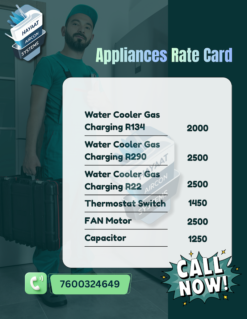 HAYAAT AIRCON SYSTEMS - AC Service in YAKUTPURA, Vadodara