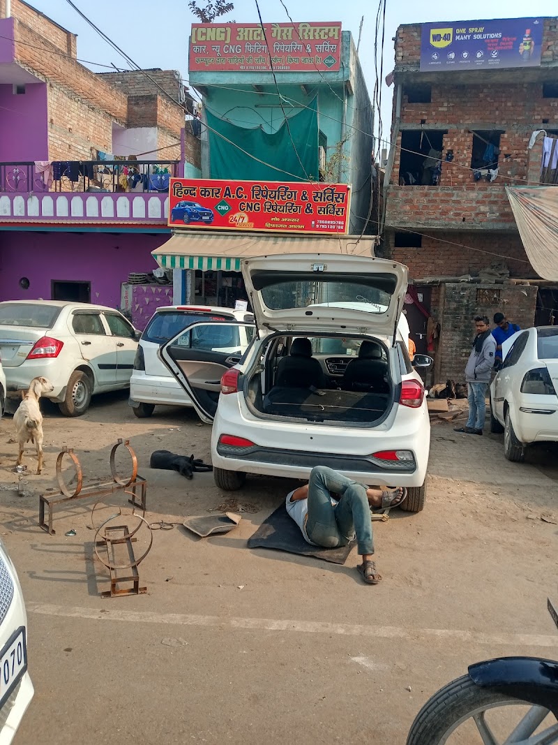 Hind car A.C. CNG service - AC Service in Motor Market, Nadesar Crossing, Varanasi