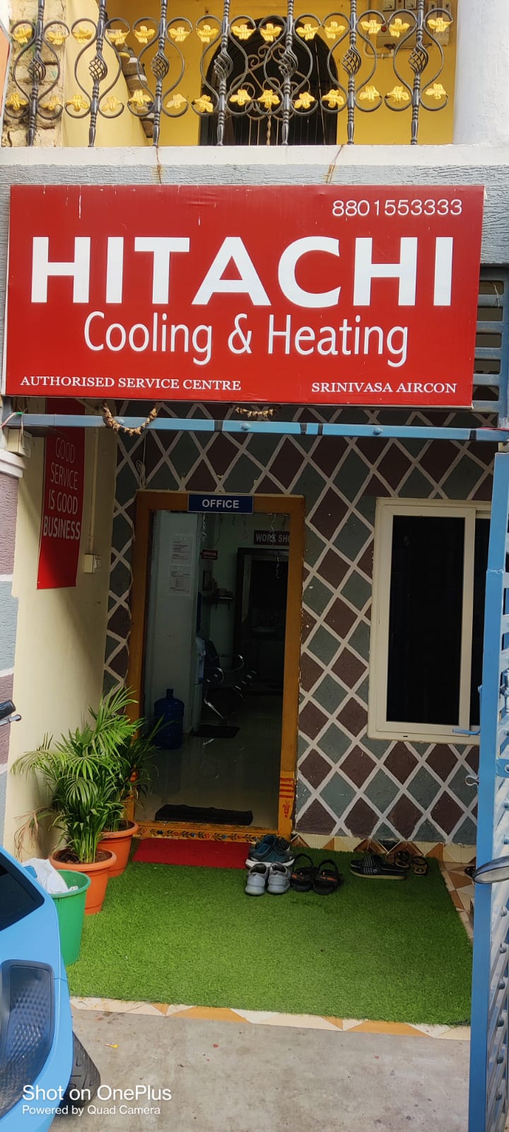 Hitachi and Blue star authorised ac service center(srinivasaircon) - AC Service in Bavajipet, Vijayawada