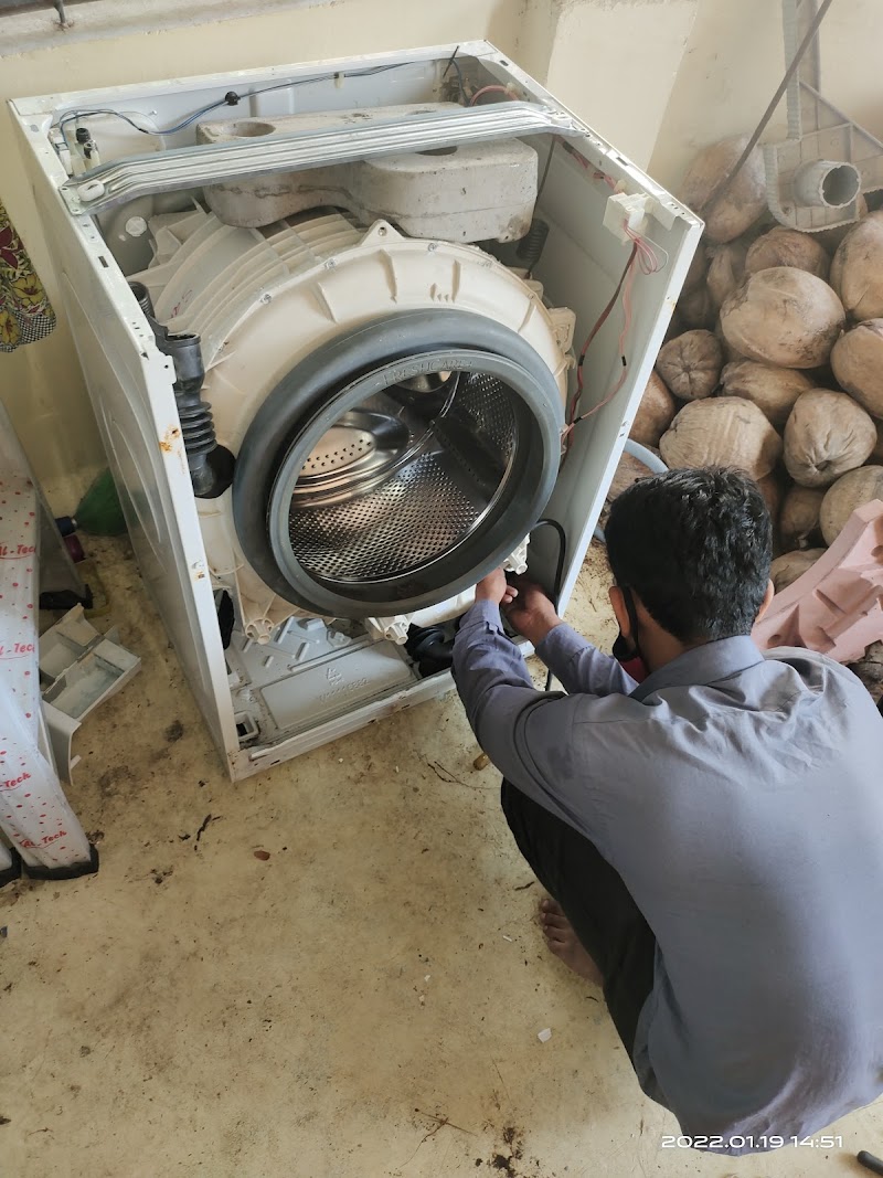 Index World : Washing Machine, AC, Refrigerator Service Centre Samsung Videocon LG Bosch IFB Panasonic Whirlpool Haier - AC Service in Vettamukku, Thiruvananthapuram