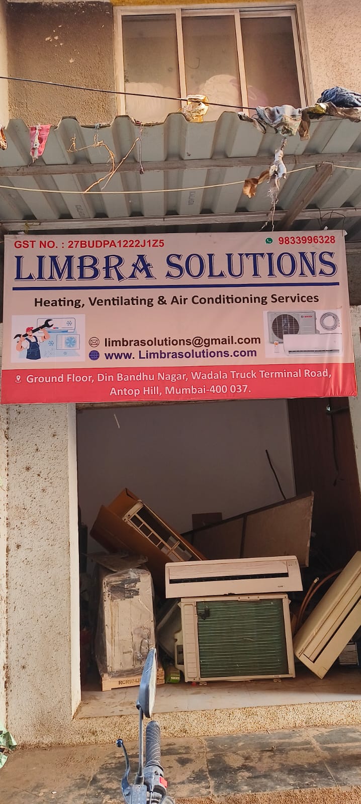 LIMBRA SOLUTIONS / AC service near me & AC repair BEST AC SERVICE IN MUMBAI - AC Service in Antop Hill, Mumbai