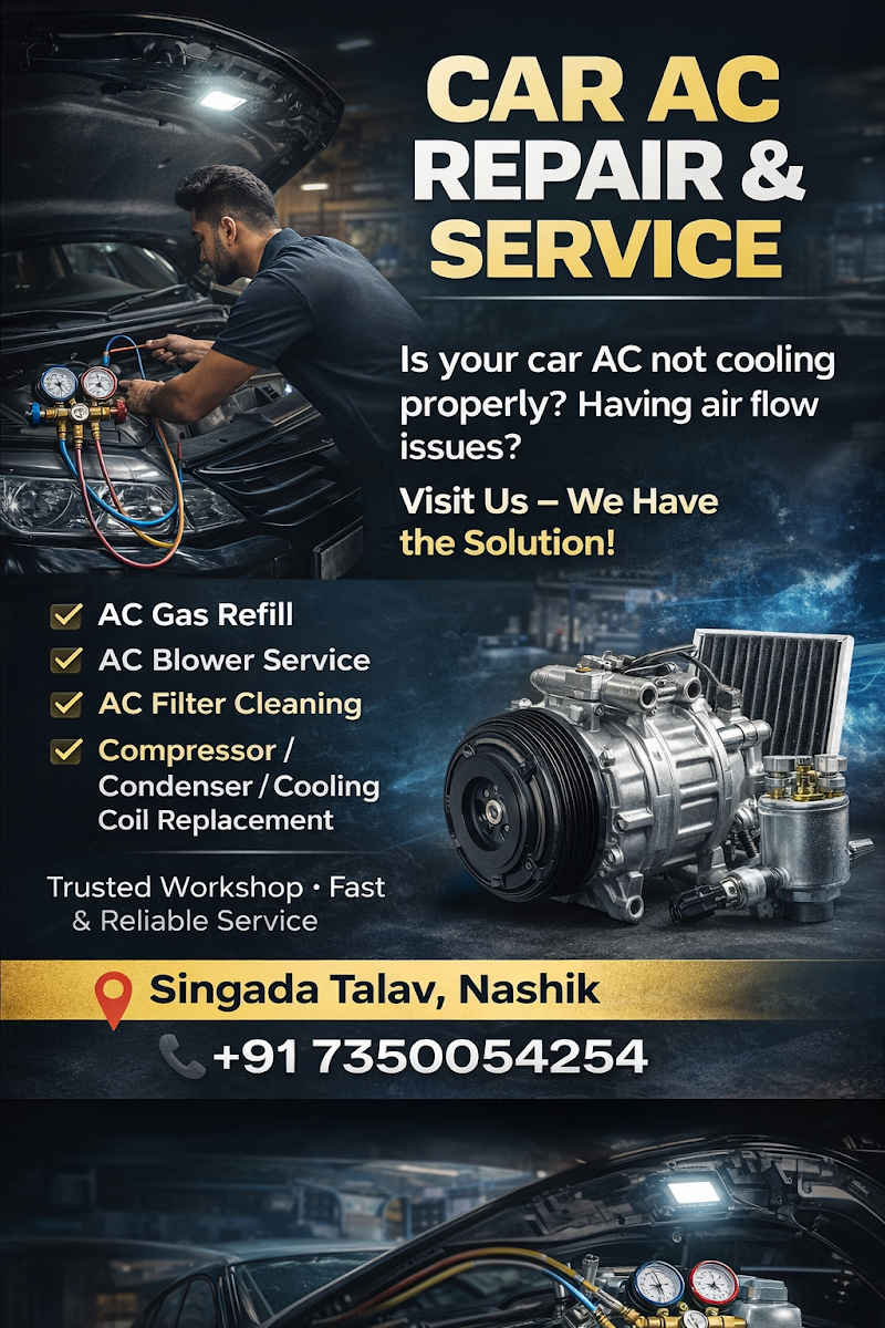 MAKHDOOM AUTO – Car Repair, AC, ECM, EPS, ABS, Scanning & Electrical Works Nashik