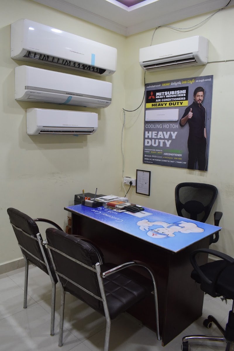 Mitsubishi Heavy Duty Airconditioners by Cool Mart - AC Service in Chuttugunta, Vijayawada