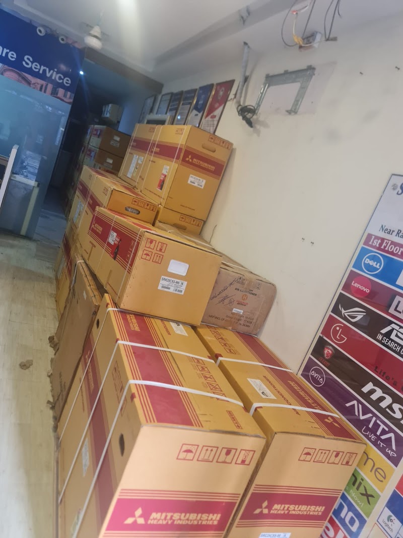 Mitsubishi heavy Duty Sales&Service Authorised Dealer Sri Jishnu Communications - AC Service in Opposite Ramamandiram, Vijayawada