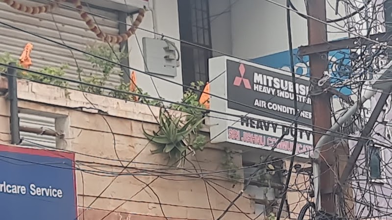 Mitsubishi heavy Duty Sales&Service Authorised Dealer Sri Jishnu Communications - AC Service in Opposite Ramamandiram, Vijayawada