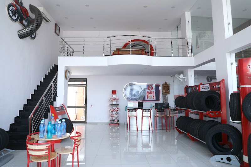 MRF Tyres T&S - Sahajanand Sales Corporation - AC Service in Marketing Yard, Rajkot