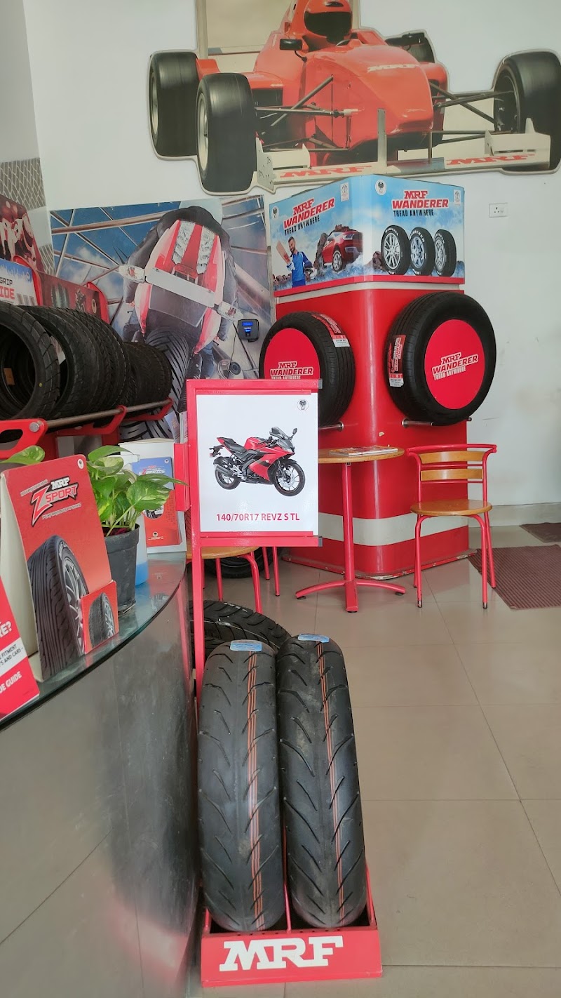 MRF Tyres T&S - Viplav Tyres - AC Service in Tikrapara, Raipur