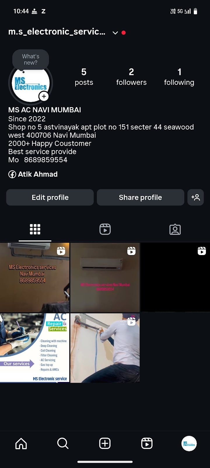 M.S ELECTRONIC SERVICES - AC Service in Seawoods West, Navi Mumbai