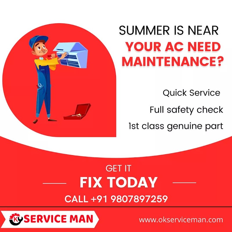 OK Service Man | AC Service in Prayagraj | Best AC Technician in Prayagraj - AC Service in Miurabad, Prayagraj