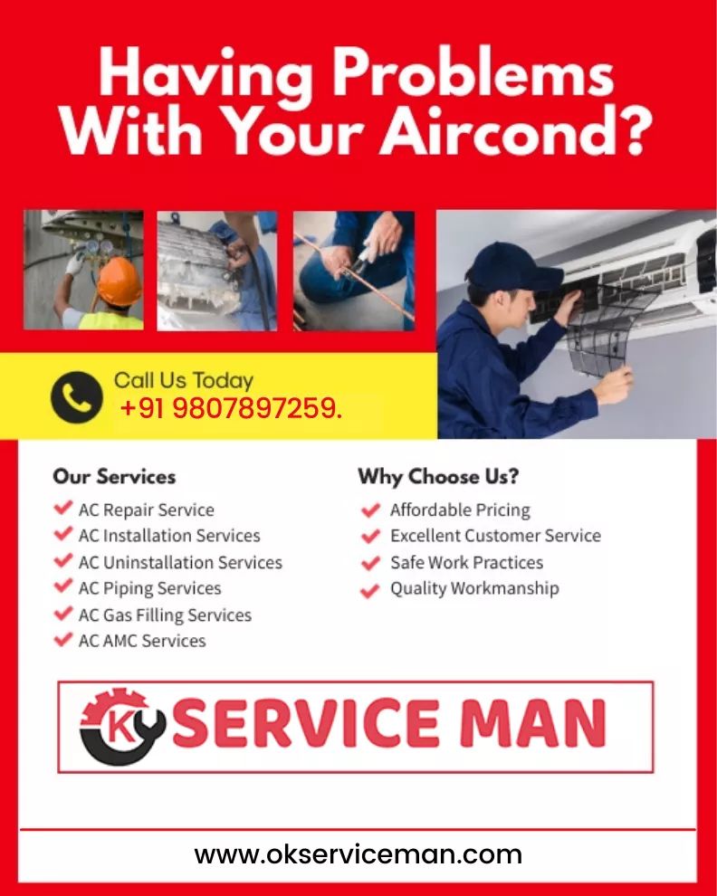 OK Service Man | AC Service in Prayagraj | Best AC Technician in Prayagraj - AC Service in Miurabad, Prayagraj