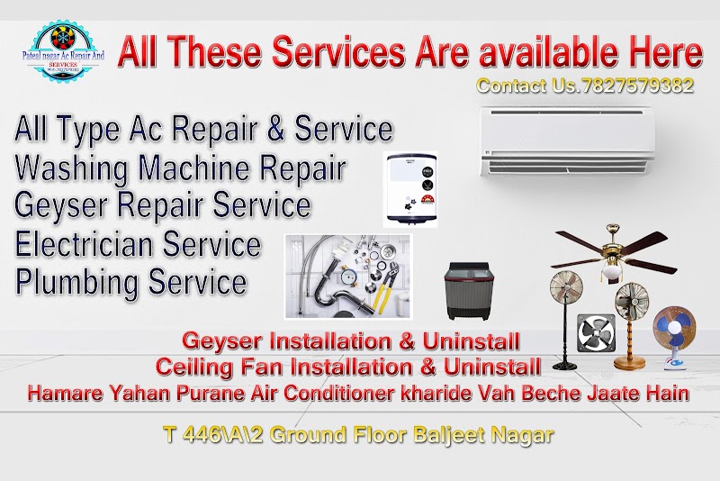 Patel Nagar AC Repair And Service