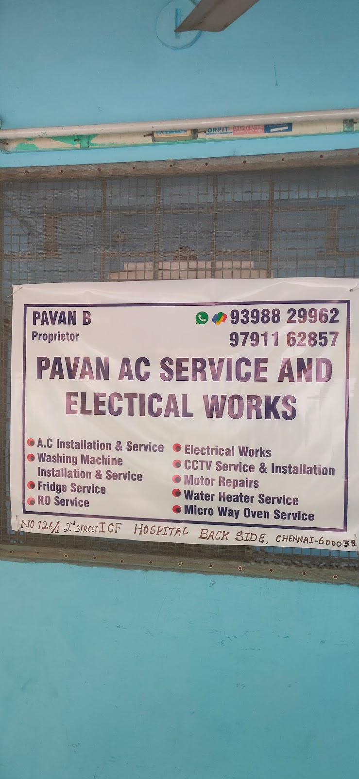 Pavan ac service and electrical works