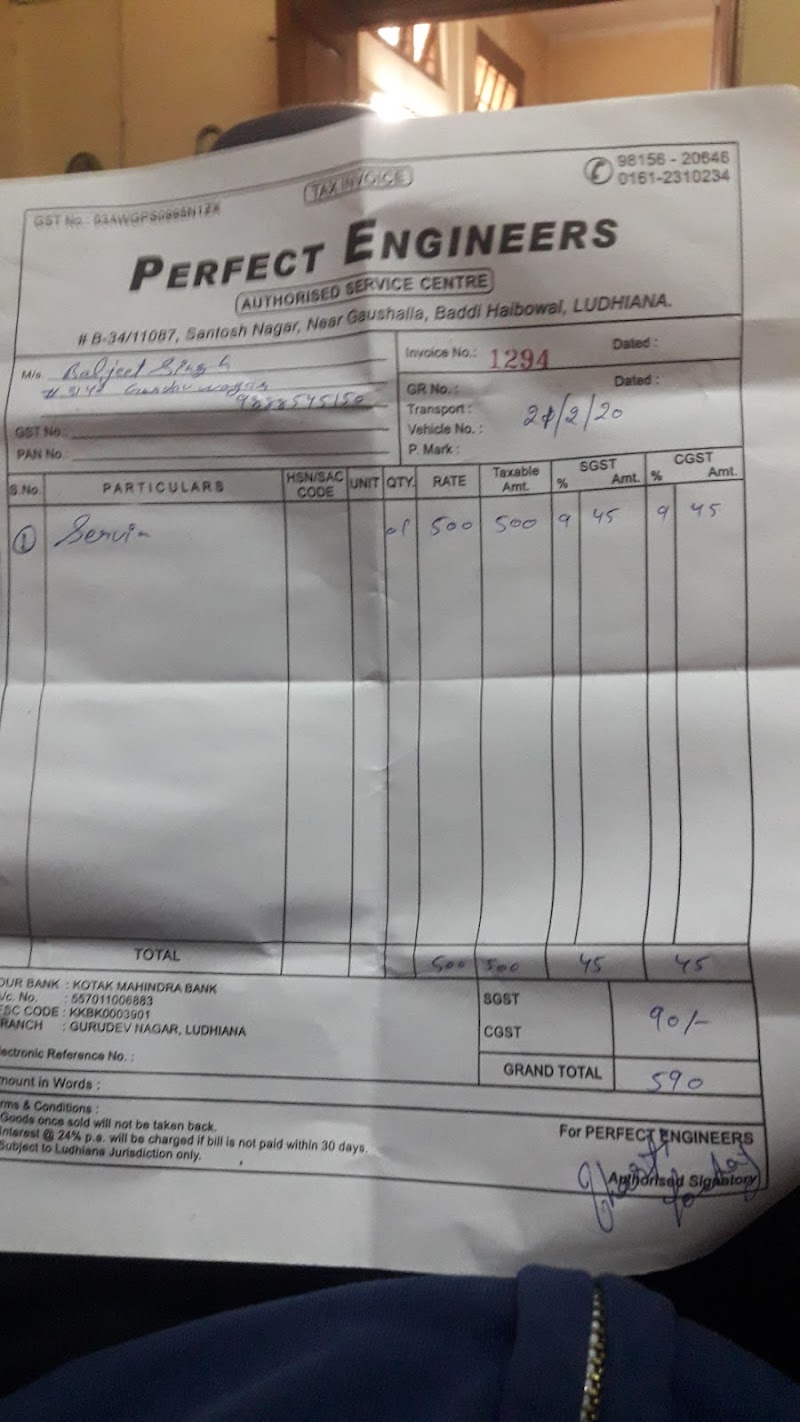 Perfect engineers - AC Service in Haibowal, Ludhiana