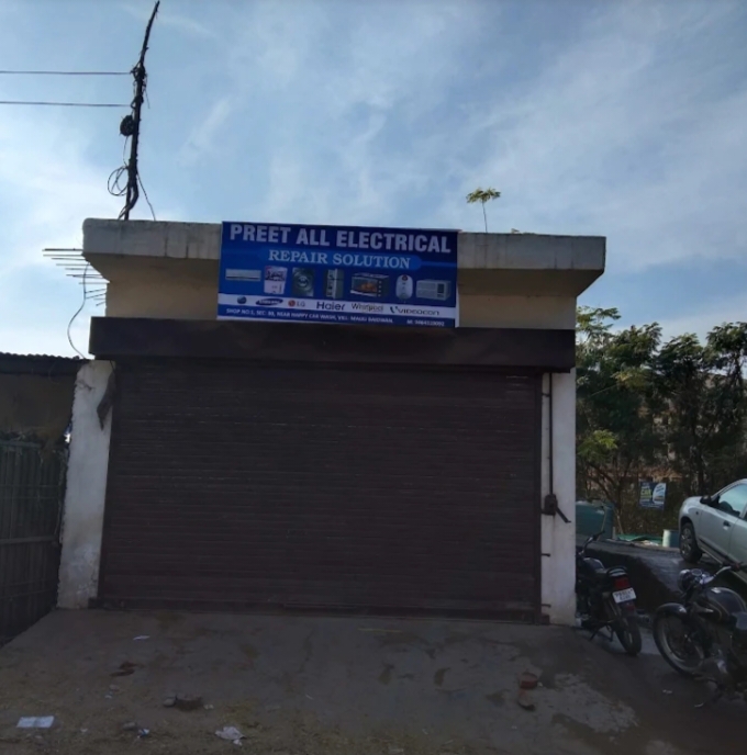 Preet All Electrical Repair Solutions-- Ac repair service, ac installation service split ac , window ac Central AC, - AC Service in Village Mauli Baidwan, Sahibzada Ajit Singh Nagar