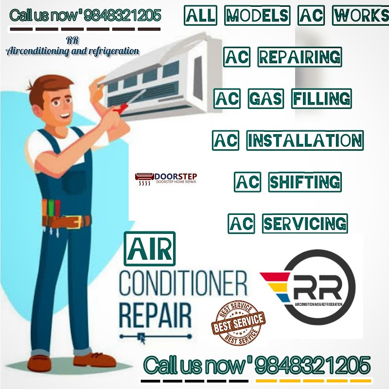 RR Aircondition & refrigeration Repair & Services - AC Service in Pothinamallayya Palem, Madhuravada