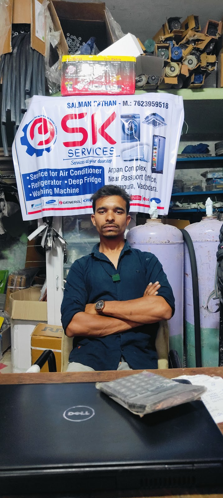 S K Services - AC Service in Sarvoday Soceity, Vadodara