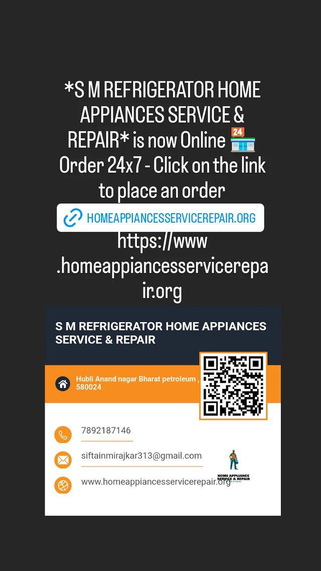 S M QUICK HOME APPLIANCES SERVICE AND REPAIR - AC Service in Ganesh Nagar, Hubballi