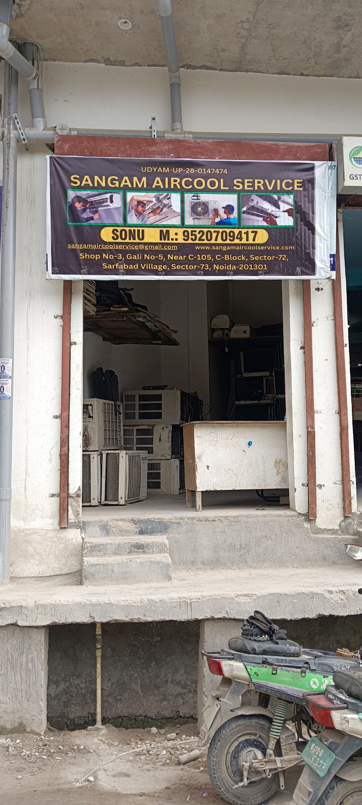 Sangam Aircool Service--Ac Service in Noida/Ac Gas Filling in Noida/Ac Installation in Noida/Ac Repair in Noida - AC Service in Sector 66, Noida