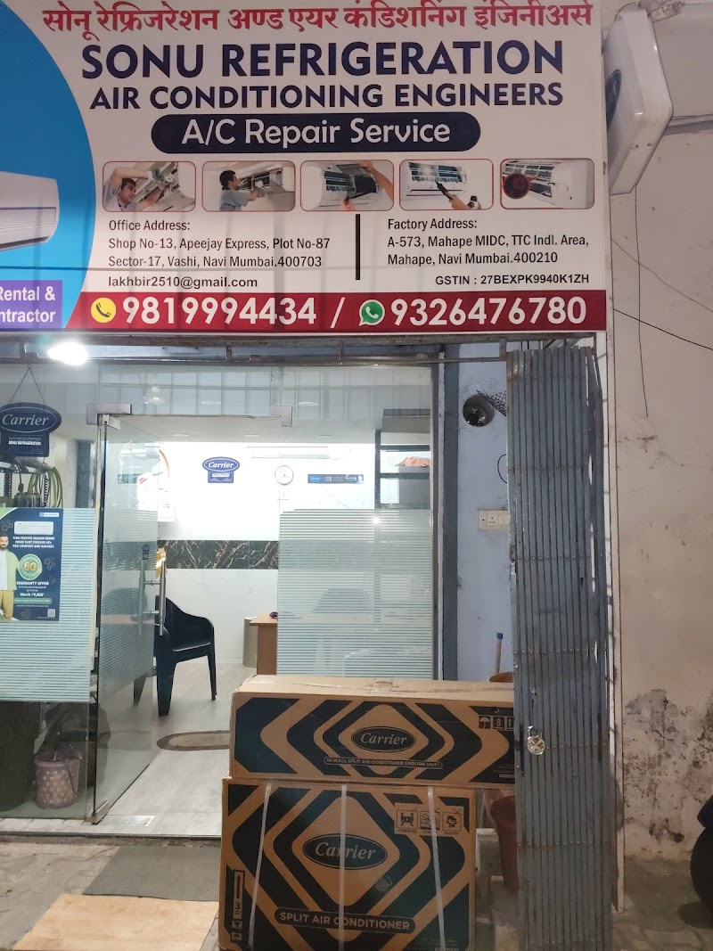 Sonu Refrigeration & Air Conditioning Engineers - AC Service in Vashi, Navi Mumbai