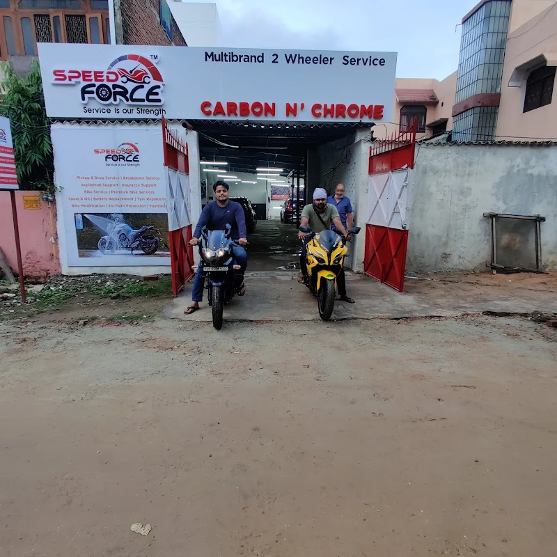 Speedforce Carbon N' Chrome - AC Service in Hanumanpura, Varanasi