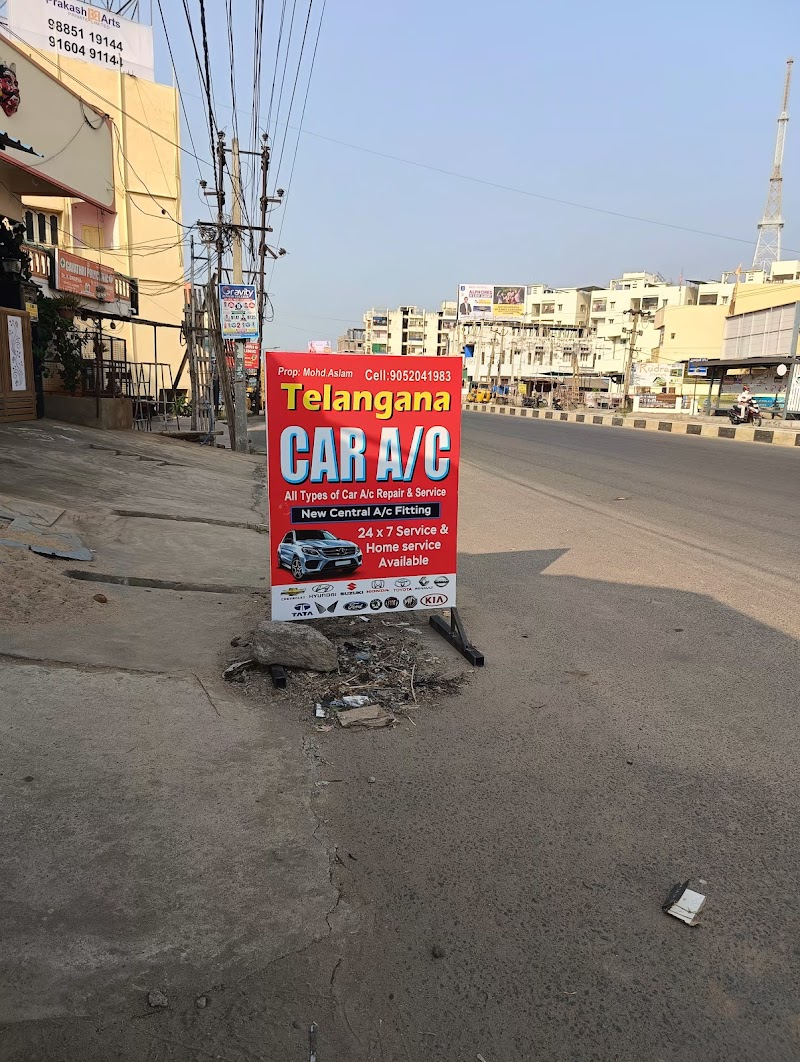Telangana car A/C - AC Service in Vivek Nagar Colony, Hanamkonda