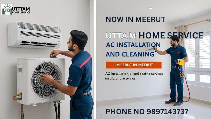 UTTAM HOME SERVICES - AC Service in Lal Kurti, Meerut