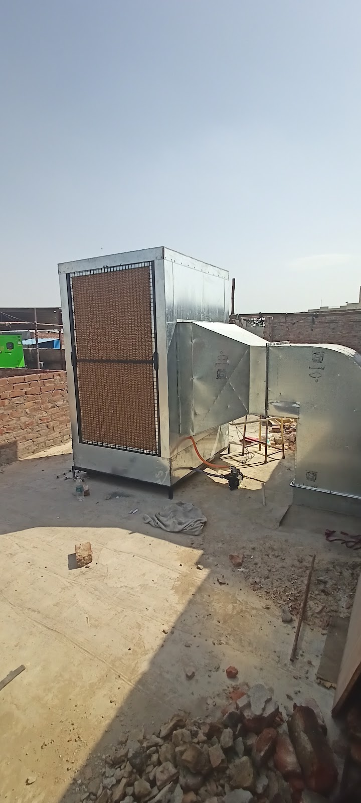 Vaibhav Cooler Ducting Works & Kitchen Chimney Ludhiana- Exaust Ducting, steam press Ducting, Compressor Ducting, AC Ducting