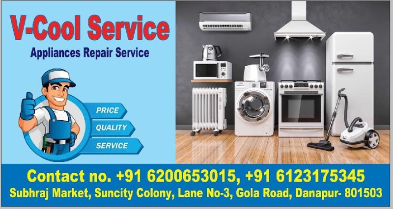Vcool Service - AC, Washnig Machine, Refrigerator, Geyser Repair & Service - AC Service in Yadav Colony, Patna