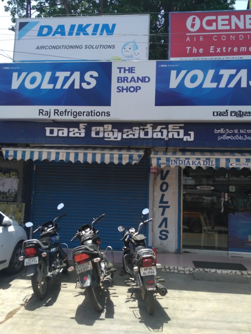 Voltas Brand Shop - Raj Refrigerations, Nellore