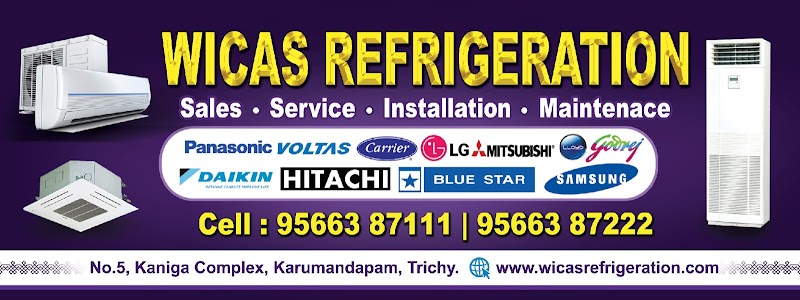 Wicas Refrigeration - AC Service in Karumandapam, Tiruchirappalli